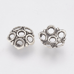 Tibetan Style Bead Caps&nbsp;FIND-P029-04AS