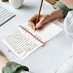 PVC with Iron Loose Leaf Notebook&nbsp;AJEW-WH0481-540A