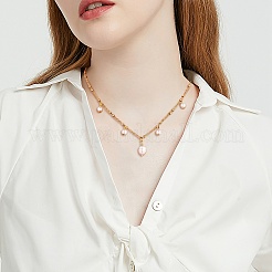 Natural Cultured Freshwater Pearl Pendants&nbsp;PEAR-SZ0001-08