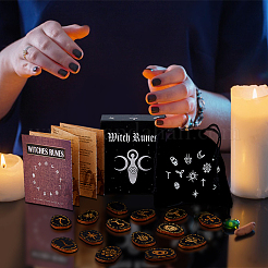 Wood Witch Runes&nbsp;AJEW-DC0002-03