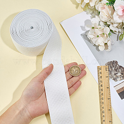 7.25 Yards Elastic Fabrics Nylon Ribbons&nbsp;DIY-MA0007-11