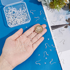 100Pcs 304 Stainless Steel Earring Hooks&nbsp;STAS-UN0055-13