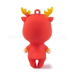 The 12 Chinese Zodiac Girl Doll PVC Plastic Pendants&nbsp;KY-S172-16E