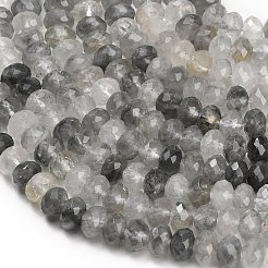 Natural Cloudy Quartz Beads Strands&nbsp;G-C280-A16-02
