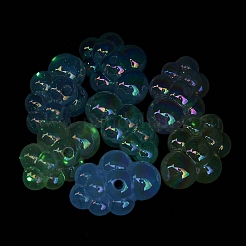 UV Plating Luminous Acrylic Beads&nbsp;MACR-D024-23
