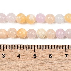 Natural Green Jade Beads Strands&nbsp;G-G757-03-6mm