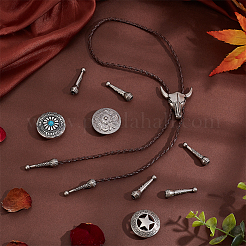 Alloy Bolo Tie Slide Clasps&nbsp;DIY-PH0022-64