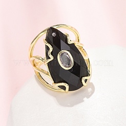 Natural Obsidian Cuff Rings&nbsp;GG-CBA5FCC-03G-07
