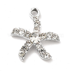 Alloy Rhinestone Pendants&nbsp;ALRI-C007-54P
