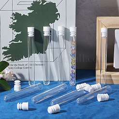 150Pcs Plastic Sewing Needle Organizers Tubes with Cap&nbsp;CON-CA0001-037B