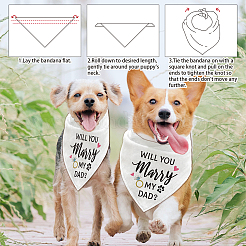 Cotton Dog's Kerchief&nbsp;AJEW-WH0503-006