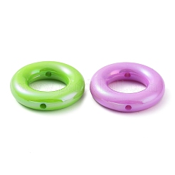 UV Plating Opaque Acrylic Beads&nbsp;X-OACR-Z013-29