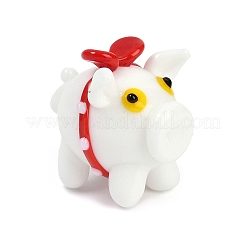 Animal Series Handmade Lampwork Miniature Ornaments&nbsp;LAMP-Q005-10F