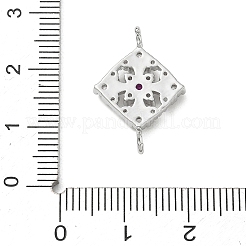 Brass Rhinestone Pendants&nbsp;RB-CBAA948-02P