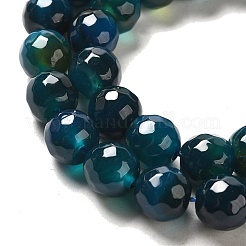 Natural Agate Beads Strands&nbsp;G-G045-8mm-M