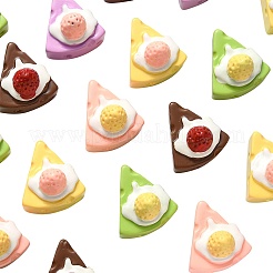 30Pcs Opaque Resin Decoden Cabochons&nbsp;RESI-CJ0002-71