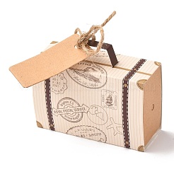 Suitcase Shape with Word Pattern Candy Packaging Box&nbsp;LS-CON-F012-02