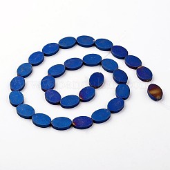 Electroplate Non-magnetic Synthetic Hematite Beads Strands&nbsp;G-F300-10-F
