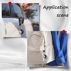20Pcs 4 Styles Sports Resin Enemal Pendants&nbsp;RESI-SC0006-83