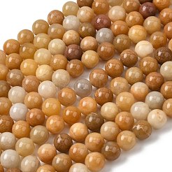 Natural Old Topaz Jade Beads Strands&nbsp;G-F364-06-10mm