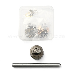 4 Sets Alloy Shoe Buckles with Gasket&nbsp;FIND-PH0003-64A