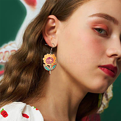DIY Dangle Earring Making Kits&nbsp;DIY-FH0002-80