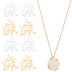 10Pcs 2 Styles Brass Pendants&nbsp;KK-BBC0025-96