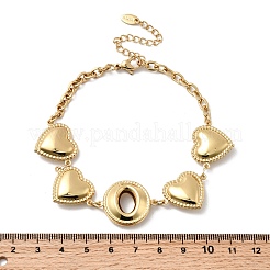 304 Stainless Steel Link Bracelets&nbsp;BJEW-P368-03G
