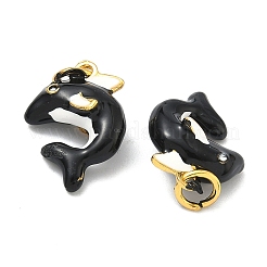 Sea Animals Alloy Enamel Pendants&nbsp;ENAM-B037-10G-01