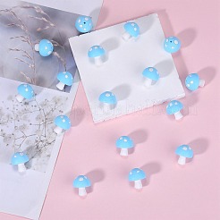 20Pcs Mushroom Silicone Focal Beads&nbsp;JX901I