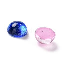 Electroplate Glass Cabochons&nbsp;EGLA-A005-03A