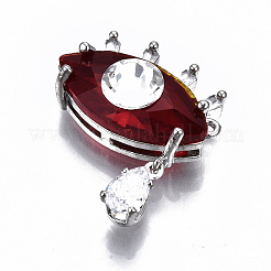 Glass Pendants Links&nbsp;GLAA-S193-037A-P
