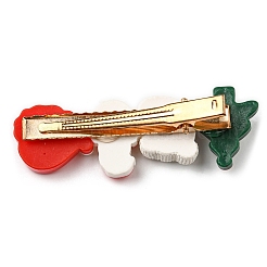 Chistmas Theme Resin Alligator Hair Clips&nbsp;PHAR-F018-03A
