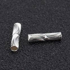 Corrugated Brass Tube Beads&nbsp;KK-H759-27A-S
