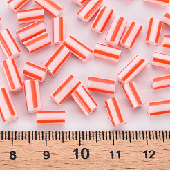 Glass Bugle Beads&nbsp;SEED-S055-A-001