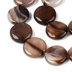 Dyed Natural Agate Beads Strands&nbsp;G-Q606-23F-B01