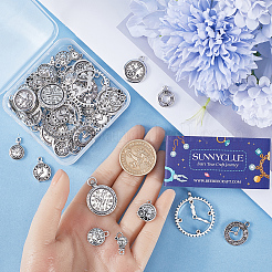 60Pcs 10 Styles Alloy Pendants&nbsp;FIND-SC0006-70