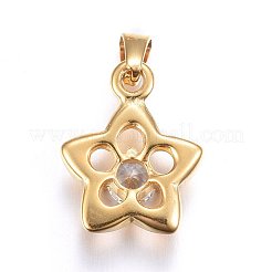 304 Stainless Steel Pendants&nbsp;STAS-P216-39G
