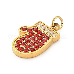 304 Stainless Steel Rhinestone Charms&nbsp;LS-FIND-I062-01G-06