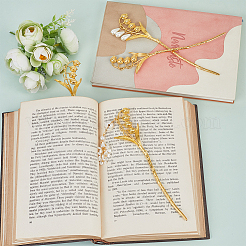 6Pcs Alloy Hair Sticks&nbsp;OHAR-SC0002-96