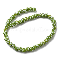 Handmade Lampwork Beads&nbsp;LAMP-D002-6mm-01B