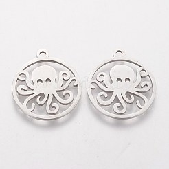 Non-Tarnish 201 Stainless Steel Pendants&nbsp;STAS-Q201-T398