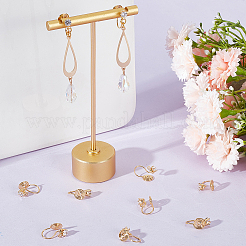 20Pcs Brass Vortex Clip-on Earring Findings&nbsp;KK-BBC0011-05