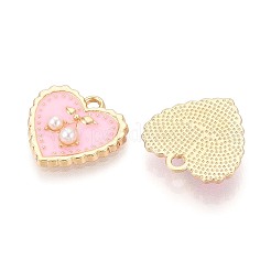 Alloy Enamel Pendants&nbsp;PALLOY-T092-37G