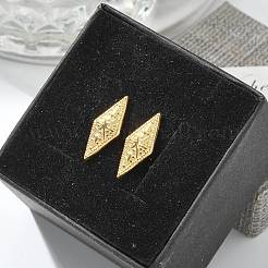 304 Stainless Steel Stud Earrings for Women&nbsp;STAS-Z117-21G