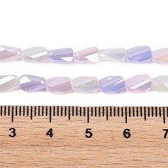 Electroplate Glass Beads&nbsp;EGLA-D300-01A-08