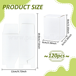120Pcs Kraft Paper Box&nbsp;CON-BC0007-26