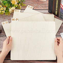 Wood Vinyl Record Divider&nbsp;WOOD-WH0030-67