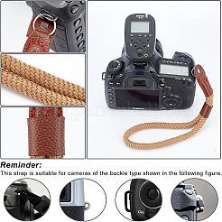 2Pcs 2 Style Nylon Camera Neck Straps & Wristlet Straps&nbsp;AJEW-NB0003-56A