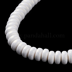 Spray Painted Handmade Polymer Clay Beads Strands&nbsp;CLAY-F004-B08